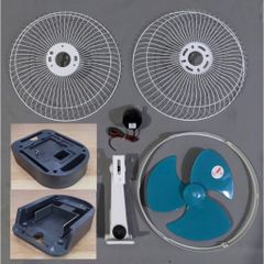 Bộ Chế Quạt B2 - Động Cơ BLDC Nidec 10W, Cánh Quạt Senko 20cm, Dễ Dàng Lắp Ráp, Phụ Kiện Đầy Đủ Cho DIY