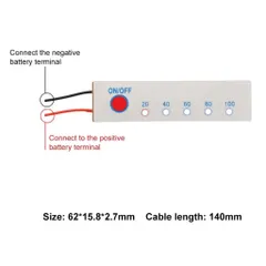 Bảng Mạch Báo Pin Li-ion Hệ 3S - Thiết Bị Hiển Thị LED Động, Phù Hợp Pin Lithium và Acid Chì, Dễ Sử Dụng, Nhỏ Gọn