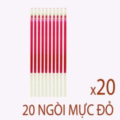 Ngòi Mực Đỏ 0.7mm Chuyên Dụng - Viết Chữ Hán Mượt Mà, Không Bay Mực - Lý Tưởng Cho Người Yêu Thích Thư Pháp