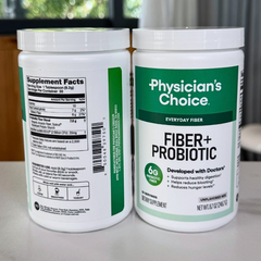 Bột Bổ Sung Chất Xơ & Probiotic Physician's Choice Fiber + Probiotic Mỹ - Hỗ Trợ Cân Bằng Hệ Tiêu Hóa Hằng Ngày