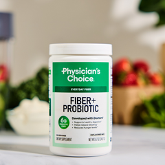 Bột Bổ Sung Chất Xơ & Probiotic Physician's Choice Fiber + Probiotic Mỹ - Hỗ Trợ Cân Bằng Hệ Tiêu Hóa Hằng Ngày