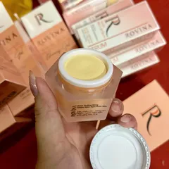 Kem Dưỡng Sáng Rovina 25g - Giảm Nám, Mờ Đốm Nâu, Làm Đều Màu Da Tươi Sáng, Dưỡng Ẩm Tự Nhiên