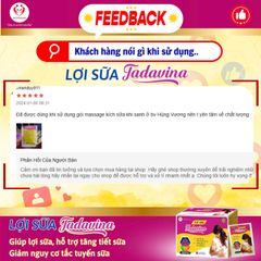 Lợi Sữa TADAVINA H30 - Tăng Tiết Sữa, Giảm Tắc Tuyến Sữa Cho Mẹ Sau Sinh - Sản Phẩm Bảo Vệ Sức Khỏe Mẹ Và Bé