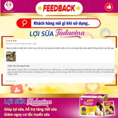 Lợi Sữa TADAVINA H30 - Tăng Tiết Sữa, Giảm Tắc Tuyến Sữa Cho Mẹ Sau Sinh - Sản Phẩm Bảo Vệ Sức Khỏe Mẹ Và Bé