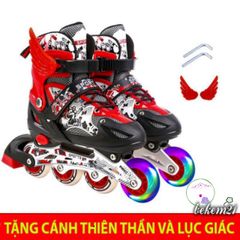 Giày Trượt Patin Phát Sáng Trẻ Em - Batin QF Thế Hệ Mới, Chất Liệu Bền Bỉ, Thời Trang, Tặng 2 Cờ Lê - Giá Rẻ Nhất Thị Trường