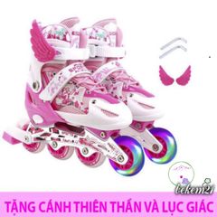 Giày Trượt Patin Phát Sáng Trẻ Em - Batin QF Thế Hệ Mới, Chất Liệu Bền Bỉ, Thời Trang, Tặng 2 Cờ Lê - Giá Rẻ Nhất Thị Trường