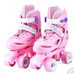 Giày Patin 4 Bánh Trẻ Em - An Toàn và Chắc Chắn, Giày Trượt Patin 2 Hàng cho Bé Từ 5-14 Tuổi, Lướt Ngay!