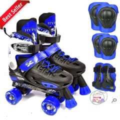 Giày Patin 4 Bánh Trẻ Em - An Toàn và Chắc Chắn, Giày Trượt Patin 2 Hàng cho Bé Từ 5-14 Tuổi, Lướt Ngay!
