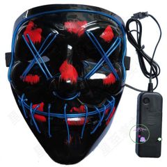 Mặt Nạ LED Phát Sáng Halloween 10 Màu - Hóa Trang Jason & Jabbawockeez, Mặt Nạ Kinh Dị, Cosplay Dành Cho Dịp Lễ Hội
