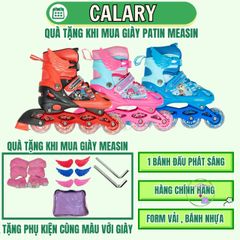 Giày Patin Trẻ Em Cougar Measin - Bánh Có Đèn, Thiết Kế Thể Thao Kiên Cố, Phanh An Toàn, Nhiều Size Cho Bé Chơi Thể Thao An Toàn