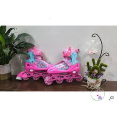 Giày Patin Trẻ Em Cougar Measin - Bánh Có Đèn, Thiết Kế Thể Thao Kiên Cố, Phanh An Toàn, Nhiều Size Cho Bé Chơi Thể Thao An Toàn