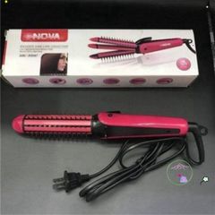 Lược Điện Nova 3 Trong 1 NHC-8890 - Thiết Bị Làm Xoăn, Uốn Phồng và Sấy Cúp Thời Trang Màu Hồng