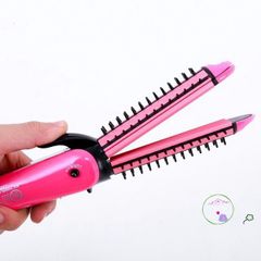 Lược Điện Đa Năng NOVA NHC-8890 - 3 Trong 1 Uốn Xoăn, Duỗi Thẳng, Dập Xù An Toàn Cho Tóc - Thiết Kế Nhỏ Gọn, Tiện Lợi