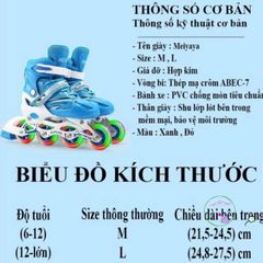 Giày Patin Điều Chỉnh Cho Trẻ Em và Người Lớn - Giày Thể Thao Bảo Vệ Đầu Mũi Chân, Màu Sắc Nổi Bật, Phù Hợp Mọi Lứa Tuổi
