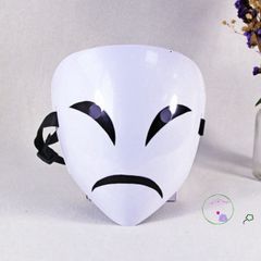 Mặt nạ HIRUKO Jabbawockeez màu trắng - Phụ kiện hóa trang Halloween & Tết Trung Thu cho fan phim ấn tượng
