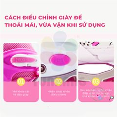 Giày Trượt Patin An Toàn Cho Trẻ Em Kèm Bộ Bảo Hộ - Size S, M, L - Chắc Chắn, An Toàn, Thể Thao Mạo Hiểm