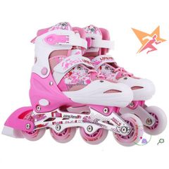 Giày Patin Longfeng 906 Cao Cấp - Đèn LED Nhiều Màu cho Trẻ Em, Kích Cỡ S, M, L - Giày Trượt Patin Đặc Biệt Cho Bé Yêu
