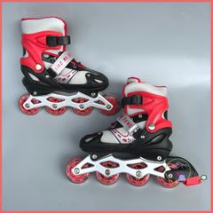 Giày Patin Bear cho trẻ em - Bánh xe phát sáng, điều chỉnh kích thước, an toàn và thú vị cho bé từ 2.5 đến 10 tuổi