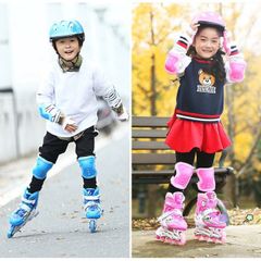 Giày Patin Batanh Sport Kèm Bộ Bảo Hộ - Bánh Xe Phát Sáng, Điều Chỉnh Kích Thước Cho Mọi Lứa Tuổi, Dành Cho Trẻ Em & Người Lớn