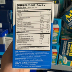 Viên bổ mắt Ocuvite Adult 50+ - Nutritional Eye Supplement for Seniors with Essential Vitamins - 90 Softgels Bausch & Lomb