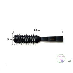 Lược Tạo Kiểu Tóc Bán Nguyệt Chaoba - Lược Hỗ Trợ Tạo Phồng Khi Sấy, Chất Liệu Nhựa Chịu Nhiệt, Dành Cho Salon Tóc