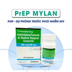 (Hàng công ty) PrEP viên uống hỗ trợ ngừa HIV 30 viên 200 mg / 300 mg Chính hãng cao cấp