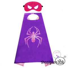 Cáo Mặt Nạ Vải Siêu Anh Hùng - Trang Phục Cosplay Nhân Vật Người Nhện Chất Liệu Cao Cấp Cho Bé, Ấn Tượng Halloween 2023