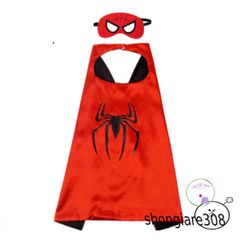 Cáo Mặt Nạ Vải Siêu Anh Hùng - Trang Phục Cosplay Nhân Vật Người Nhện Chất Liệu Cao Cấp Cho Bé, Ấn Tượng Halloween 2023