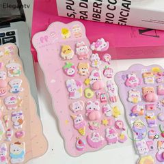 Miếng Dán Hoạt Hình Kawaii 3D - Trang Trí Điện Thoại Ngộ Nghĩnh, Quà Tặng Vui Nhộn, Thiết Kế Độc Đáo và Chất Liệu An Toàn
