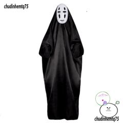 Bộ Hóa Trang Halloween Vô Diện - Mặt Nạ, Áo Choàng & Găng Tay Độc Đáo, Kích Cỡ Linh Hoạt Cho Tiệc Hóa Trang Ấn Tượng