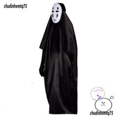 Bộ Hóa Trang Halloween Vô Diện - Mặt Nạ, Áo Choàng & Găng Tay Độc Đáo, Kích Cỡ Linh Hoạt Cho Tiệc Hóa Trang Ấn Tượng
