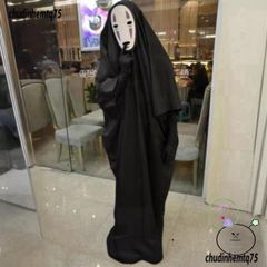 Bộ Hóa Trang Halloween Vô Diện - Mặt Nạ, Áo Choàng & Găng Tay Độc Đáo, Kích Cỡ Linh Hoạt Cho Tiệc Hóa Trang Ấn Tượng
