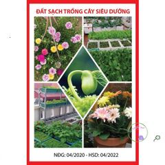 1 Kg Đất Trồng Sạch Siêu Dưỡng Cho Hoa, Cây Cảnh và Rau Củ - Thích Hợp Trồng Dâu Tây, Sen Đá, Đảm Bảo Cây Con Khỏe Mạnh
