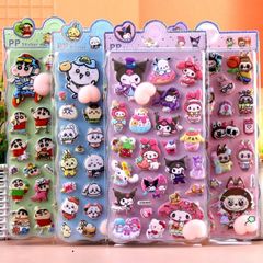 Sticker Kawaii ELDGEAN 3D - Nhãn Dán Bong Bóng Động Vật Dễ Thương Giảm Stress, Trang Trí Điện Thoại và Nội Thất