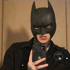 Mũ Cao Su Người Dơi Đen Cosplay - Phụ Kiện Hóa Trang Bền Bỉ Cho Halloween, Đạo Cụ Chất Lượng Cao, Unisex