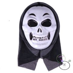 Bộ Đồ Vô Diện Halloween - Áo Choàng Cosplay Spirited Away với Mặt Nạ và Găng Tay, Dành Cho Tất Cả Kích Cỡ