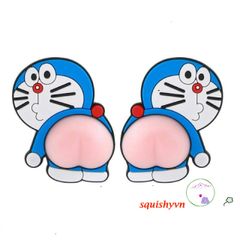 Miếng Dán Mông Silicon Đào Dễ Thương - Thú Bóp Giảm Stress Trang Trí Điện Thoại và Ô Tô, Chất Liệu Bền Bỉ, Chống Xước