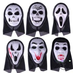 Bộ Hóa Trang Halloween Vô Diện - Áo Choàng Đen và Mặt Nạ Cosplay Spirited Away - Phù Hợp Mọi Kích Cỡ Tiệc Tùng