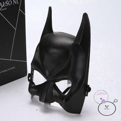 Mặt Nạ Người Dơi Cosplay - Phụ Kiện Halloween Unisex, Đạo Cụ Tiệc Tùng và Ảnh Kỷ Niệm Vui Nhộn, Kích Thước 22x15cm và 27x17cm