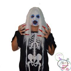 Áo choàng Halloween kèm mũ - Bộ trang phục hóa trang đầu lâu, xương, dơi, ma cà rồng - Phong cách Châu Âu ấn tượng