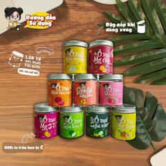 Ô Mai Hà Nội Chua Cay Mặn Ngọt Yumi - Hộp 500g Đồ Ăn Vặt Thơm Ngon, Xuất Xứ Việt Nam, Giảm Ho, Dưỡng Họng