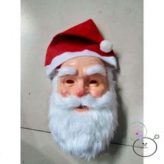 Bộ Đạo Cụ Halloween & Giáng Sinh - Mũ Ông Già Noel và Mặt Nạ Halloween Rực Rỡ - Phụ Kiện Tiệc Lễ Hội Số 313644
