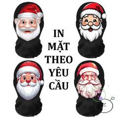 Bộ Đạo Cụ Halloween & Giáng Sinh - Mũ Ông Già Noel và Mặt Nạ Halloween Rực Rỡ - Phụ Kiện Tiệc Lễ Hội Số 313644