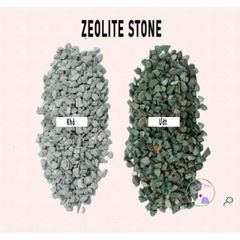 Đá Zeolite Khoáng Tự Nhiên Cho Sen Đá - Kích Thước 2-4mm & 3-6mm, Hỗ Trợ Cải Tạo Đất, Túi 1kg, Thích Hợp Trộn Giá Thể