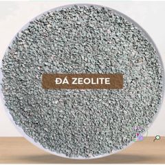 Đá Zeolite Khoáng Tự Nhiên Cho Sen Đá - Kích Thước 2-4mm & 3-6mm, Hỗ Trợ Cải Tạo Đất, Túi 1kg, Thích Hợp Trộn Giá Thể