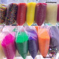 Bộ 100g Hạt Nở Đủ Màu - 15,000 Hạt Crystal Mềm Mịn Trong Suốt, An Toàn Cho Trẻ Em - Đồ Chơi Kỳ Diệu Thú Vị
