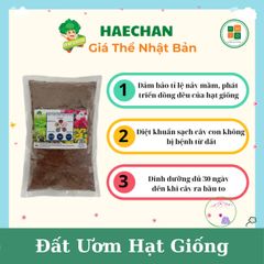 Giá Thể Xơ Dừa Ơm Hạt Giống Chuẩn Nhật Bản Haechan - Phát Triển Nhanh Cây Trồng, An Toàn Cho Nông Sản Sạch