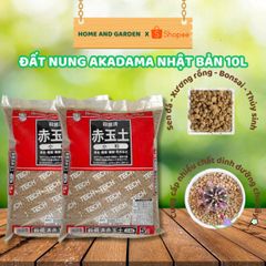 Đất Nung Nhật Bản Akadama Size M (5-10mm) - Hạt Chắc Đẹp Lý Tưởng Cho Cây Kiểng, Bonsai, Thủy Sinh, Sen Đá, Xương Rồng