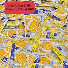 Viên Uống DHC Vitamin C Nhật Bản Giúp Trắng Da - 60 Viên Vitamin C Chính Hãng Hỗ Trợ Làm Sáng Da và Tăng Cường Đề Kháng