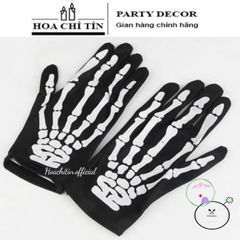 Áo Choàng Ma Quái Vòng Xương - Bộ Hóa Trang Halloween Kèm Găng Tay & Mặt Nạ Kinh Dị - Trang Phục Cosplay Nữ